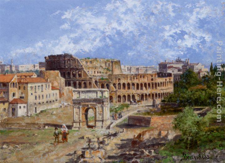 Antonietta Brandeis The Colosseum Rome